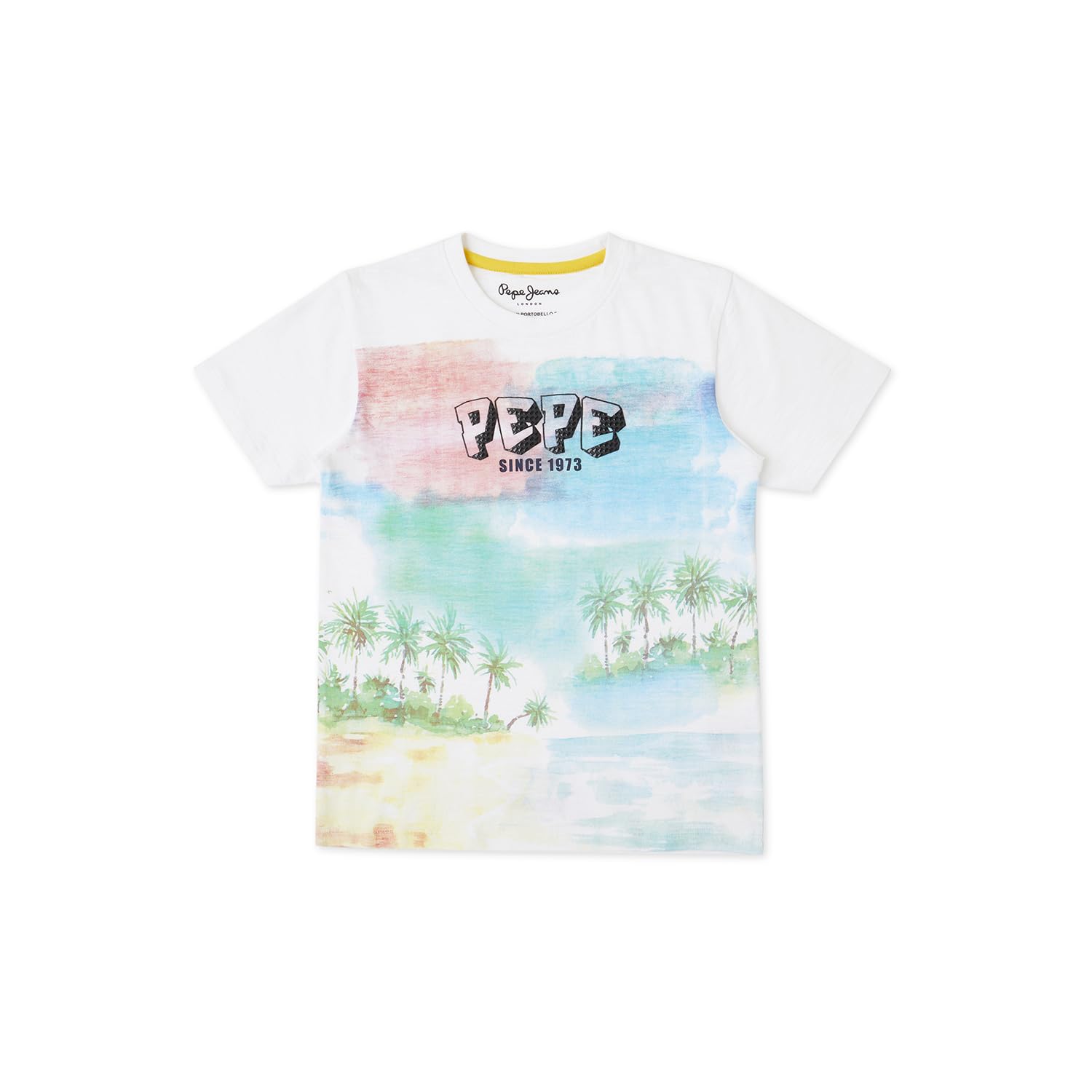 Pepe Jeans Tinny Graphic Printed T-Shirt White