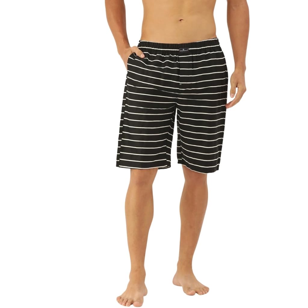 The Indian Garage Co Mens Striped Boxers