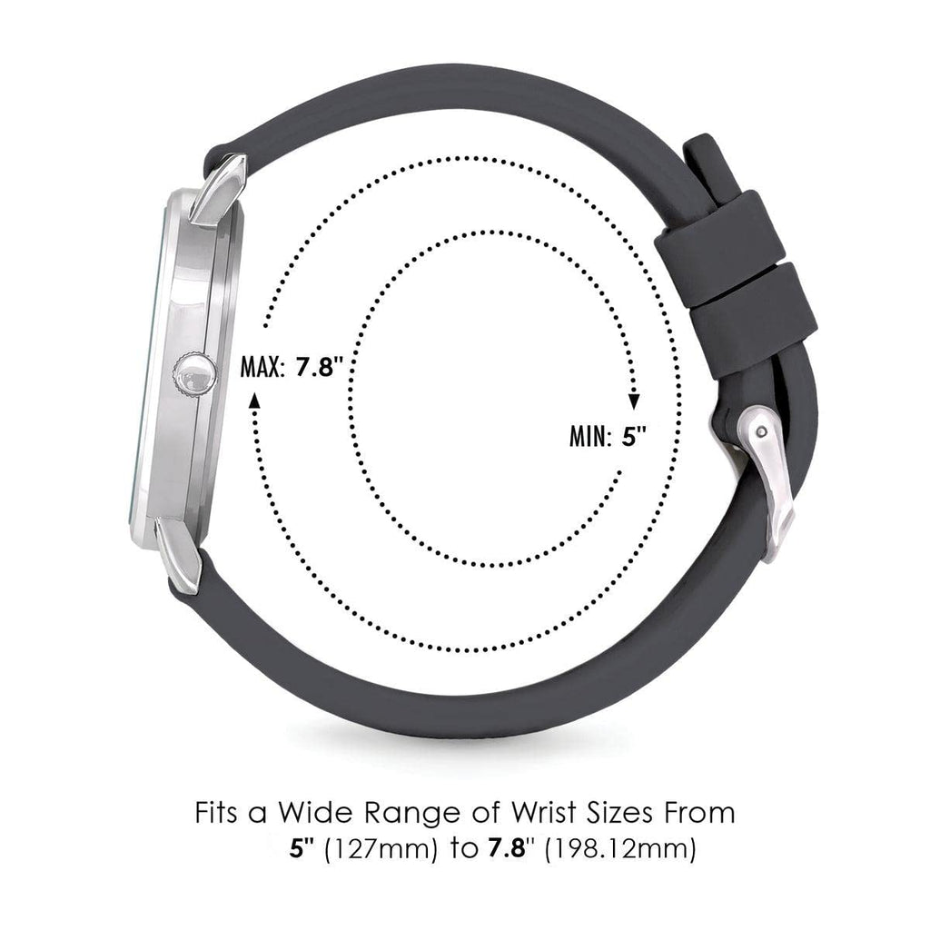 The Original Scrub Watch for Medical Professionals & Students, various scrub colors Gray