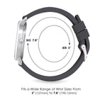 The Original Scrub Watch for Medical Professionals & Students, various scrub colors Gray