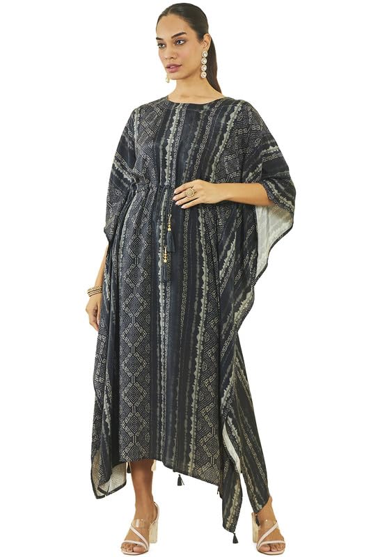 Soch Women Silk Blend Tassels Ethnic Wear