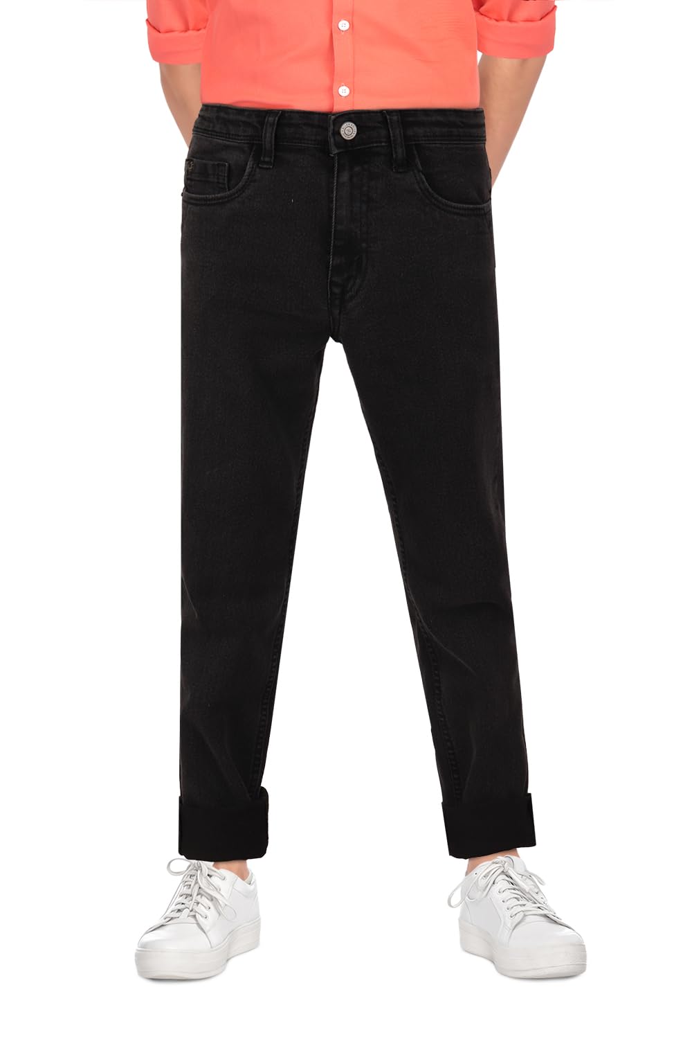 Allen Solly Boys Solid Casual Cotton Polyester Jeans