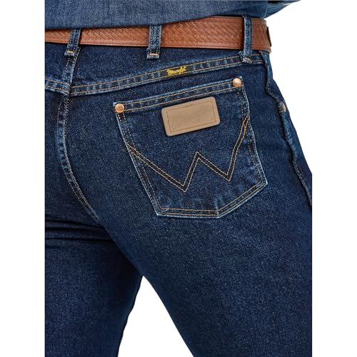 Wrangler Men's 13MWZ Cowboy Cut Original Fit Jean, Dark Stone, 30W x 30L