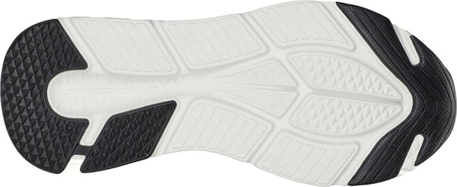 Skechers Women's Hands Free Slip-Ins Max Cushioning Elite-Smooth Transition Sneaker, White/Black, 10