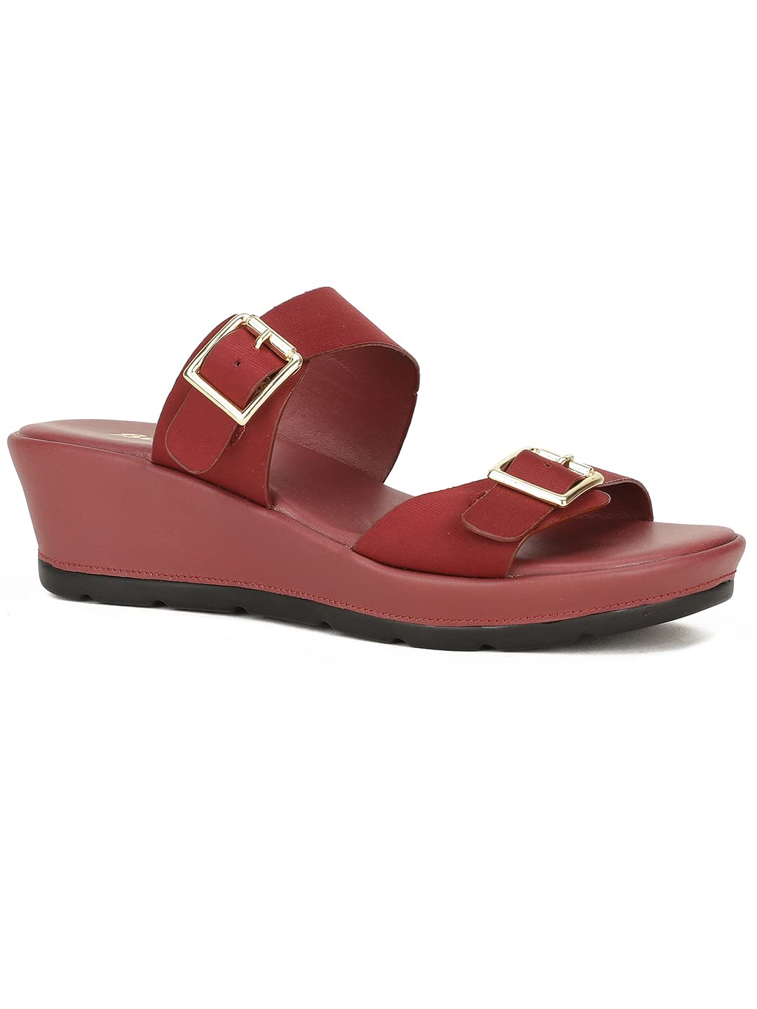 Bata Molly Mule Womens Maroon Heels  4 UK (6715348) 4