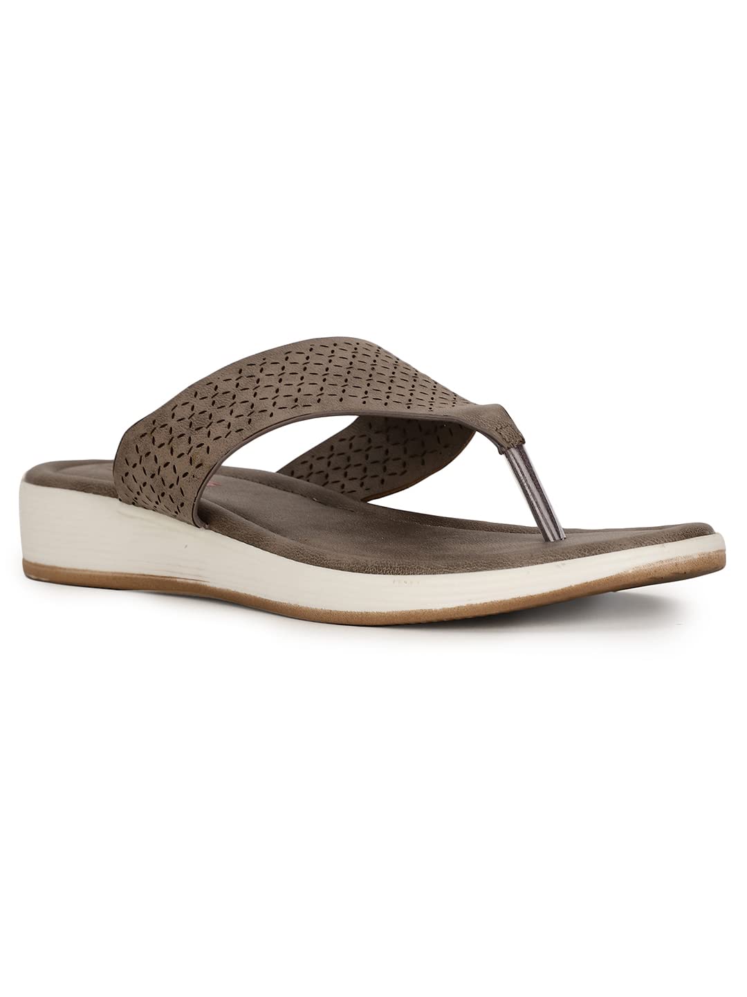 Bata Zofia Thong Womens Grey Thongs  8 UK (5712914) 8