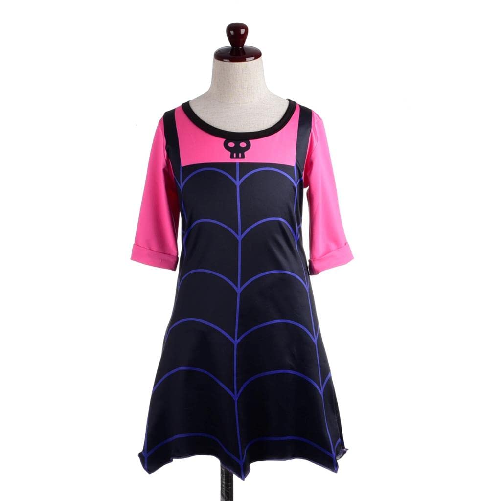 Dressy Daisy Little Girls Dress Up Boo-Tiful Halloween Costume Fancy Party Vampire Outfit Set with Head band