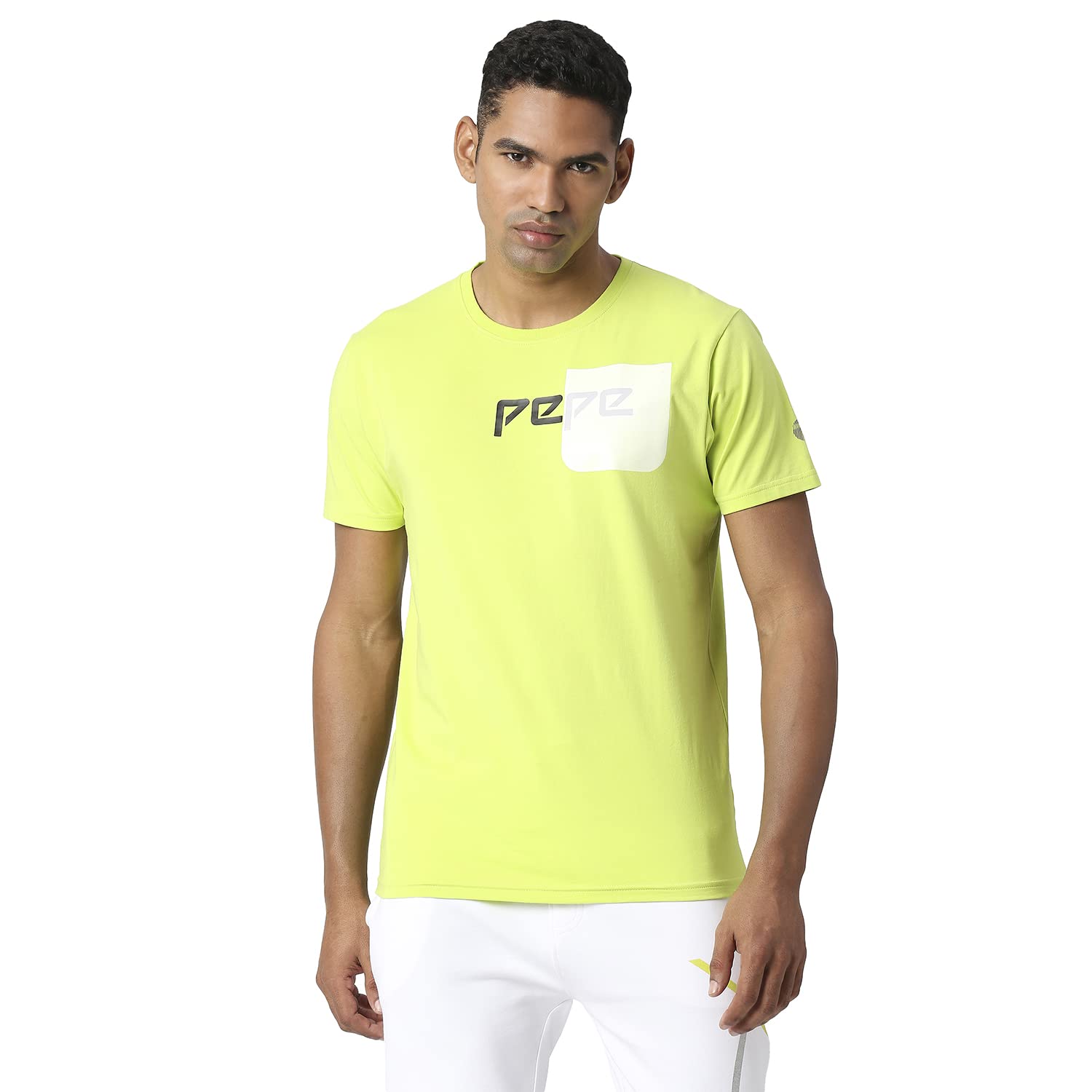 Pepe Jeans MenS Slim Fit T-Shirt (Pm509060626Xl_Neon Green