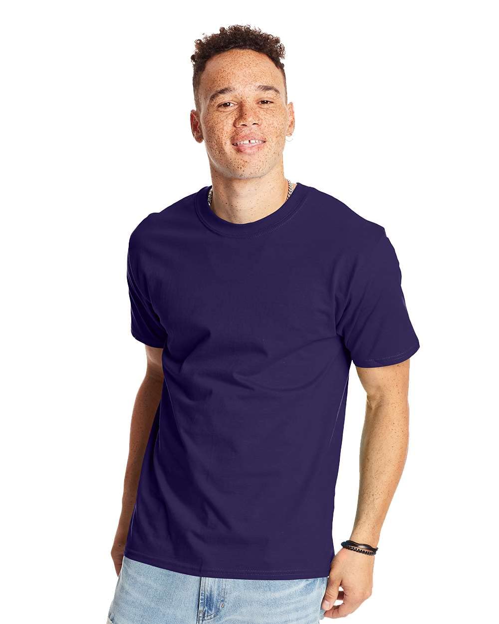 Unisex Beefy-T T-Shirt - SMOKE gRAY - S(D0102H7DPMP)