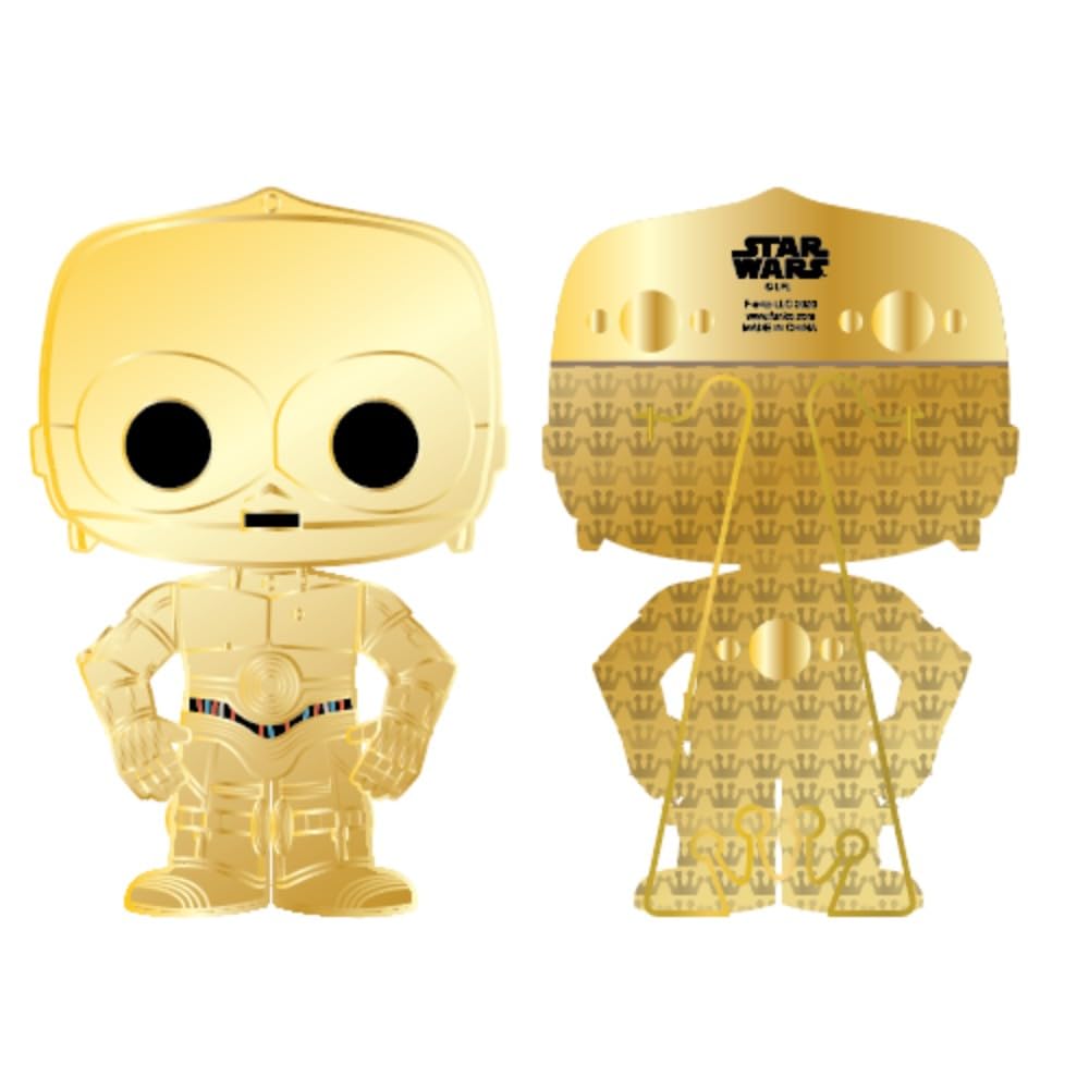 Star Wars Funko POP Pin Large Enamel Pin | C-3PO