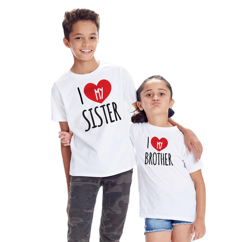 Bon Organik Boys Regular Fit T-Shirt (24RAKHI6196_Brother