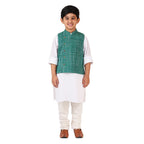 Fabindia Kids Bana Woven Nehru Jacket Cotton_6-8Y
