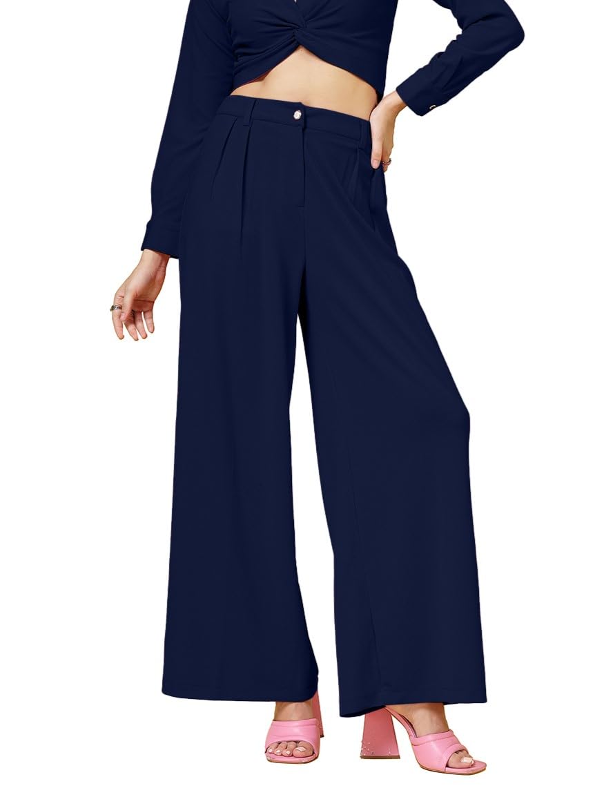 Womens Val Wide Leg Women Trouser | Pants for Womans | Korean Pant for Woman | Formal Pant for Woman | Flared, Baggy, and Loose