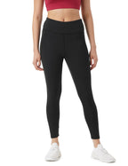PUMPD Womens Stretchable Leggings -Two Deep Side Pockets, Ankle Length, Lightweight, Anti-Odor, Squat Proof, Dry Tech, Ultra Sof