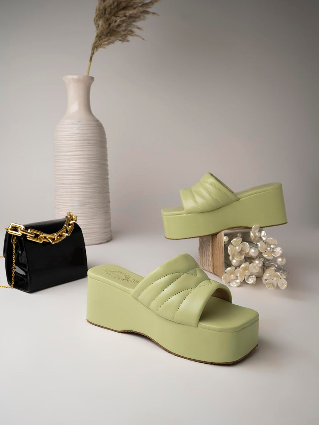 Shoetopia Women & Girls Retro Style Platform Heels