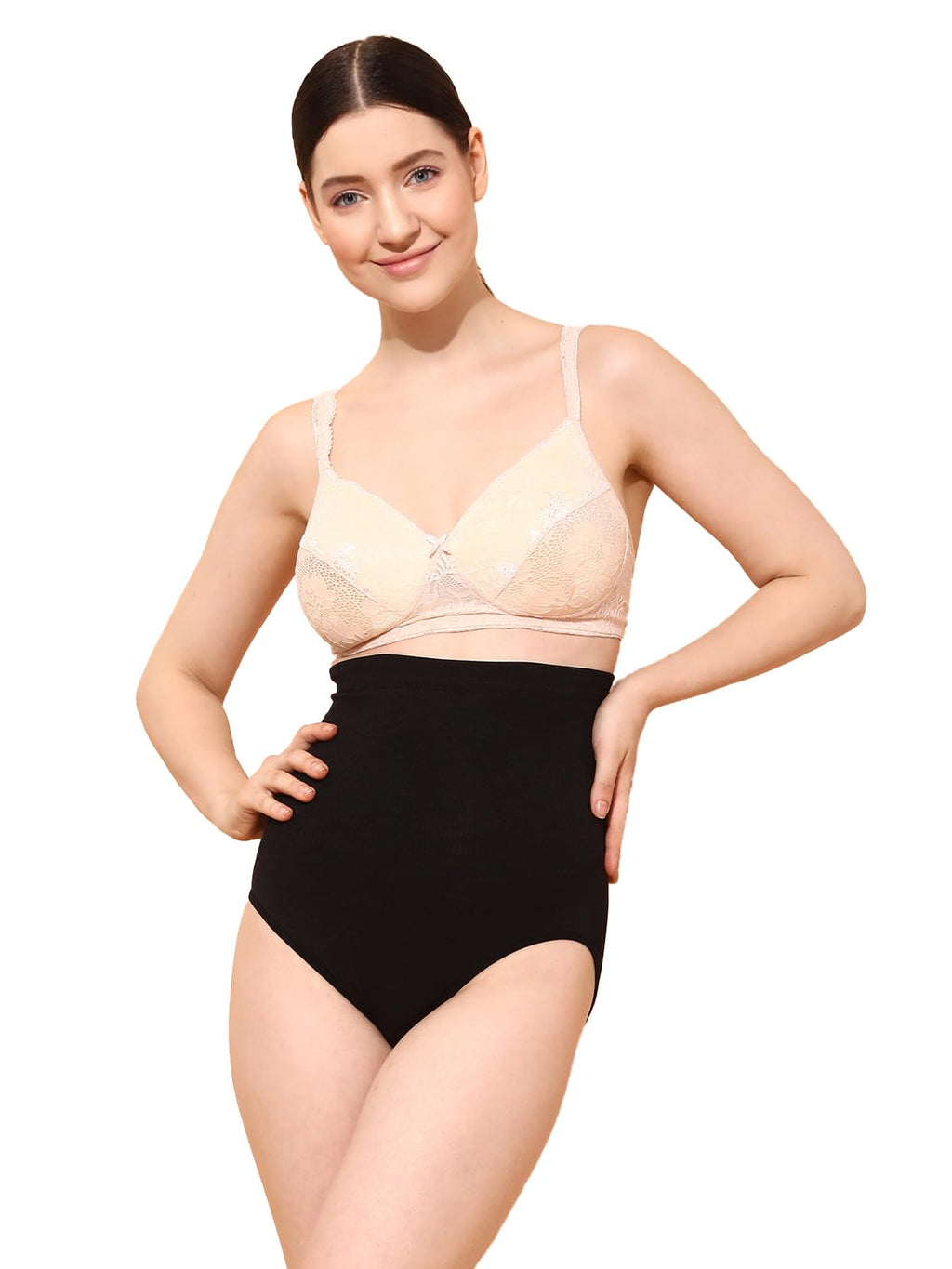 Clovia WomenS Tummy Tucker With Silicon Grips (Sw0009P13_Black_S/M)