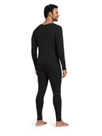 XYXX Mens Thermal Set | Antibacterial, Skin Friendly with Superior Heat Retention | Slim Fit Solid Alpine IntelliHeat Thermal S
