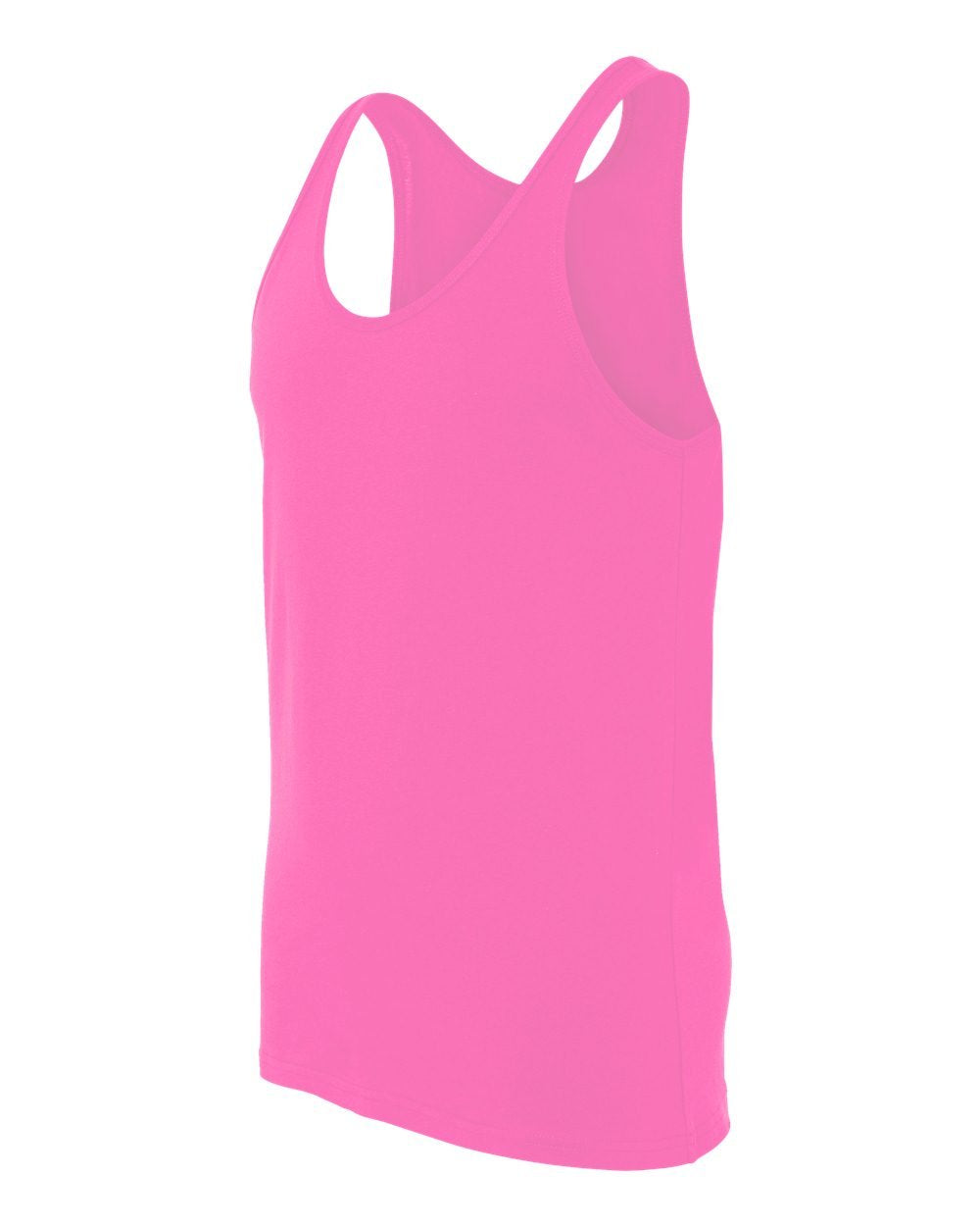 Unisex Jersey Tank - NEON BLUE - XS(D0102H7WS5T)