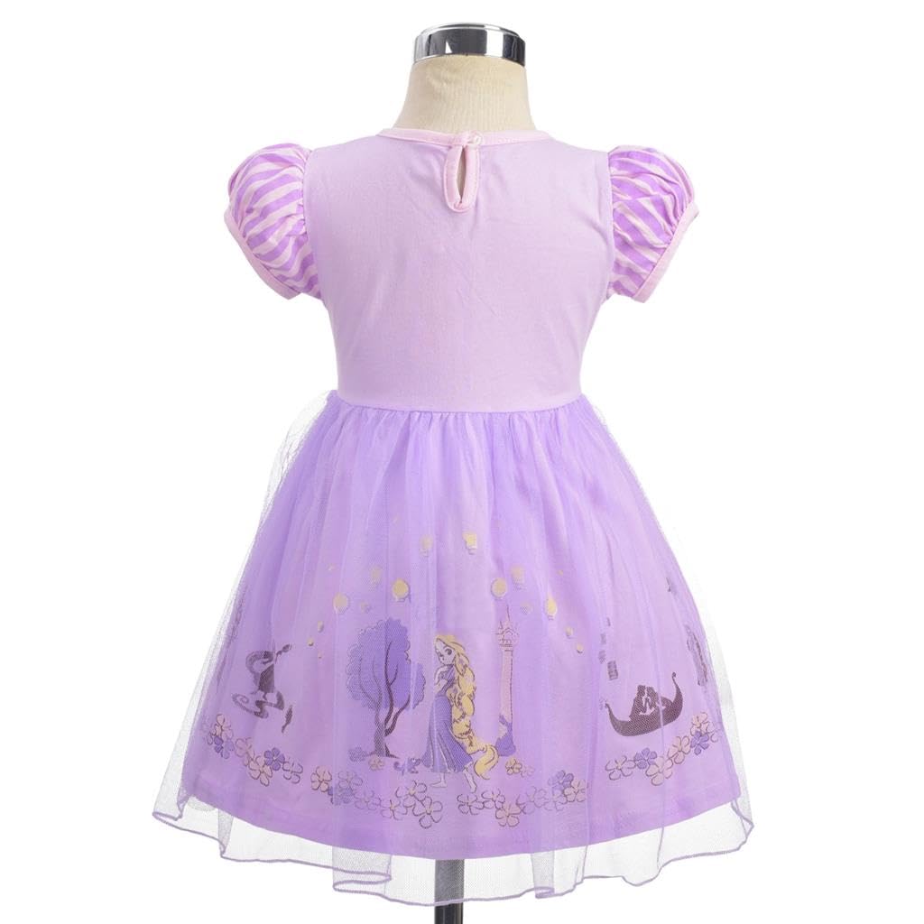 Dressy Daisy Princess Dress Up Clothes Halloween Fancy Party Tulle Skirt Summer Outfit for Toddler Girls