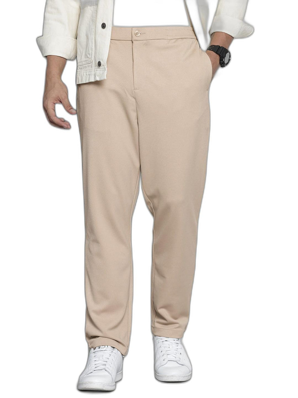 The Indian Garage Co Mens Relaxed Fit Solid Sweater