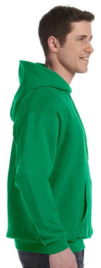 Unisex Ecosmart 5050 Pullover Hooded Sweatshirt - WHITE - S(D0102H7K312)