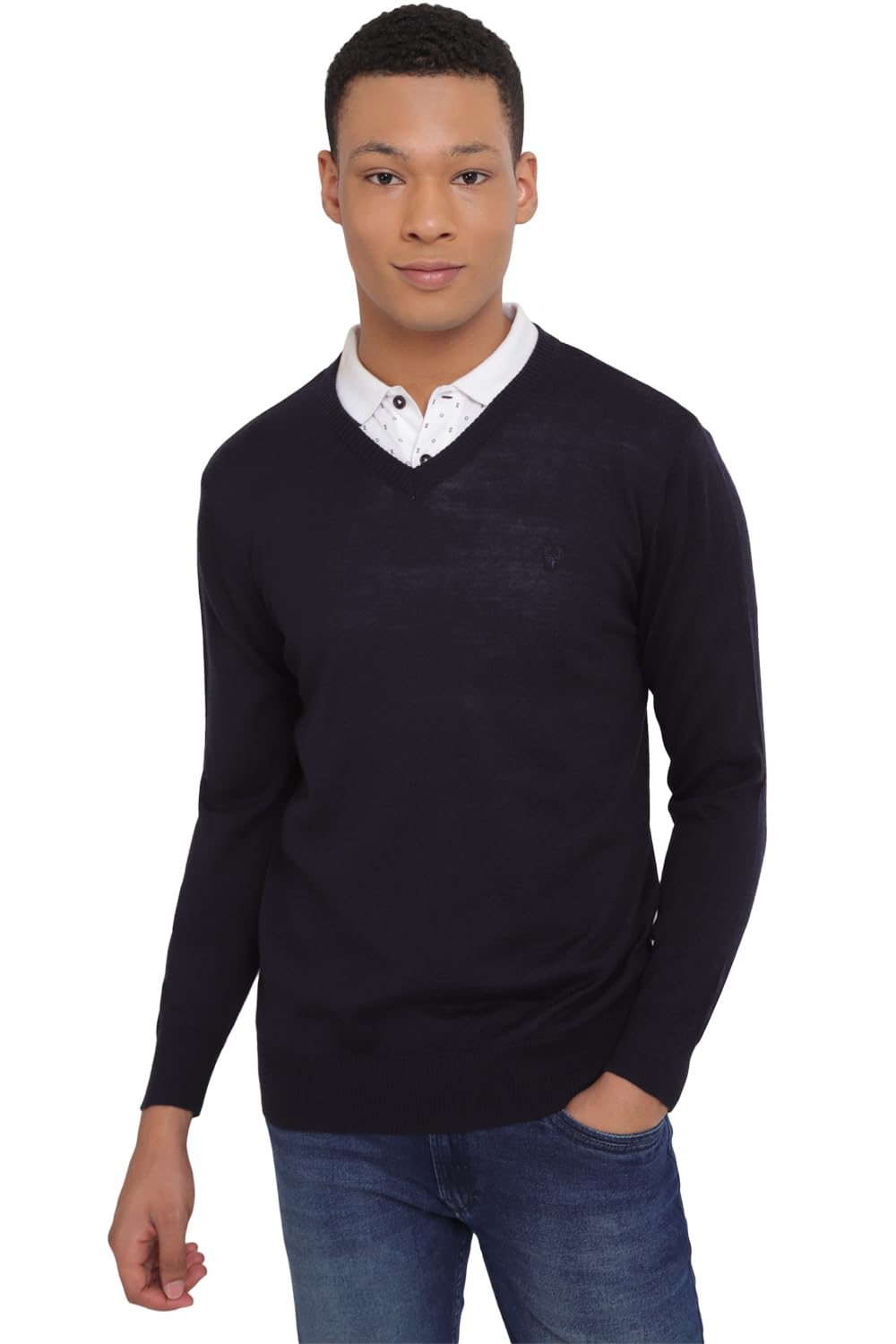Allen Solly Men Solid Full Sleeve Jacket