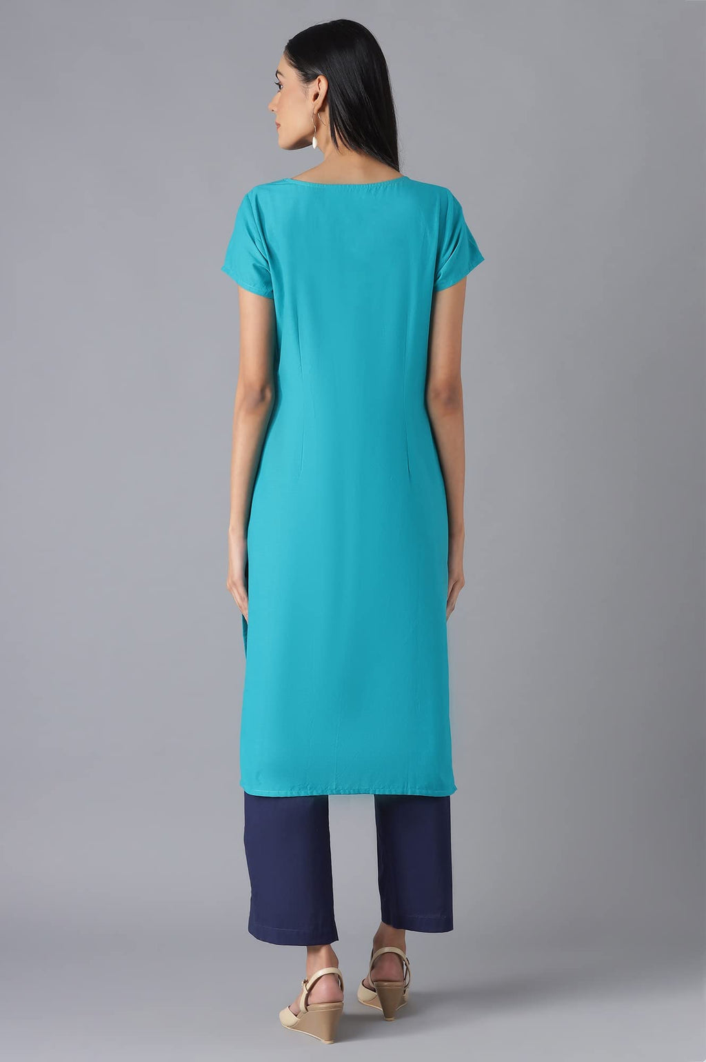 Aurelia Women'S Cotton Kurta & Trouser