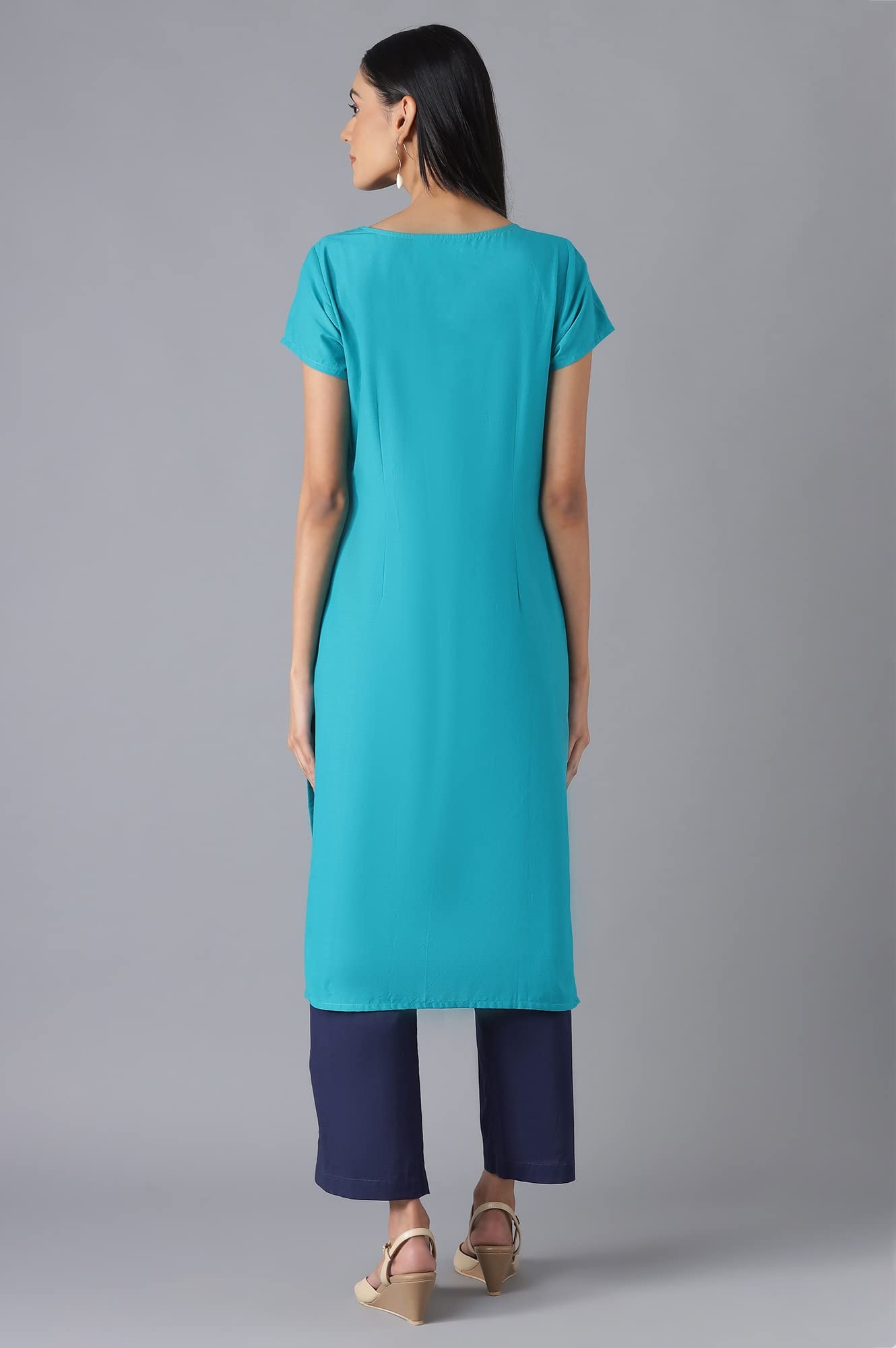 Aurelia Women'S Cotton Kurta & Trouser