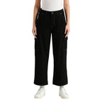 Pepe Jeans WomenS High Rise Straight Fit Jeans Black