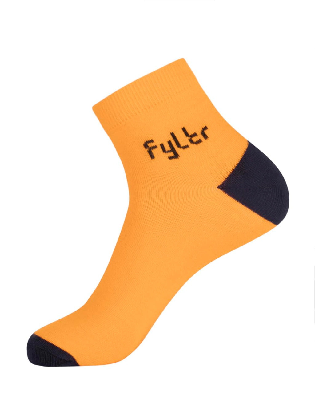 FYLTR Mens Cotton Blend Ankle Length Socks Solid Color