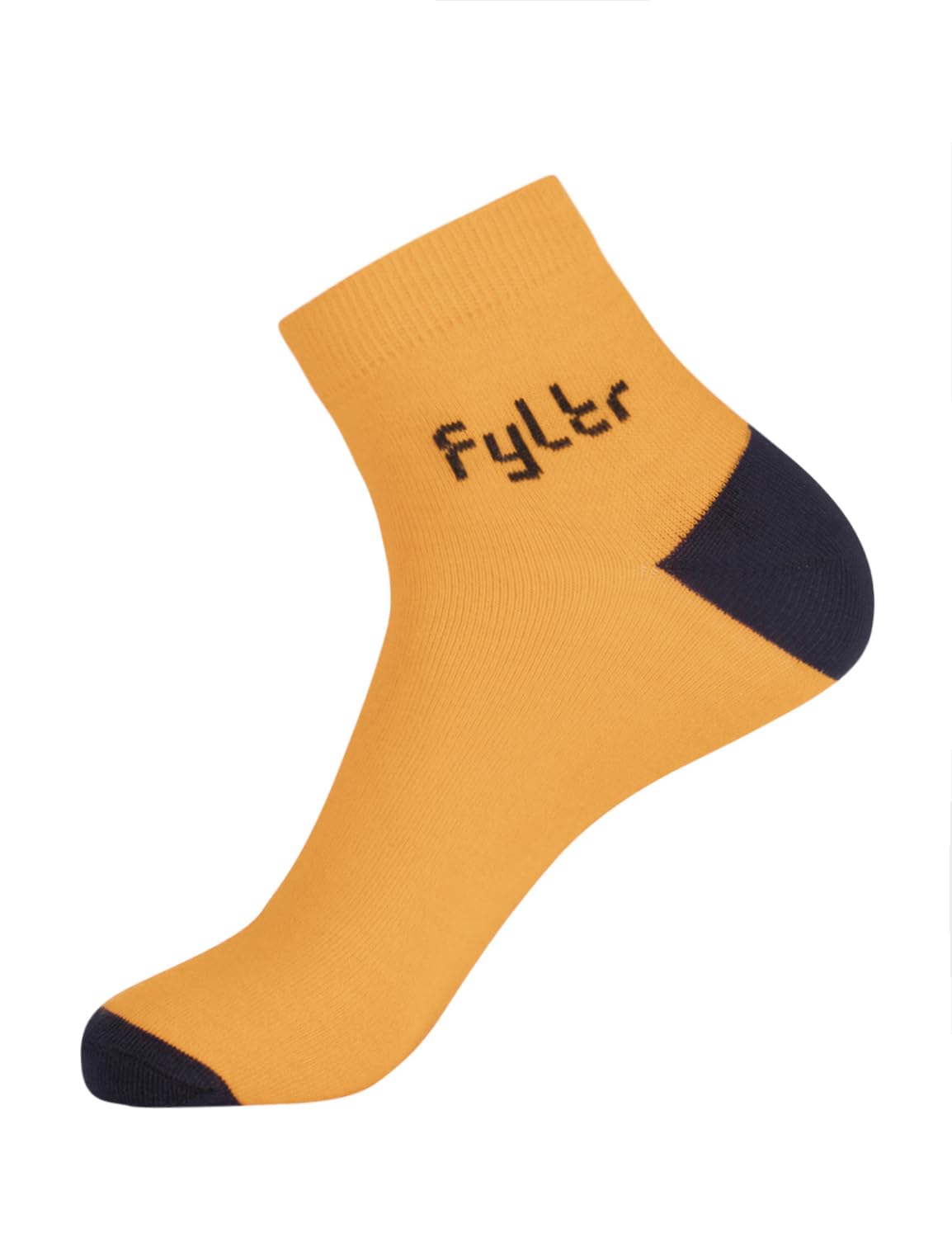 FYLTR Mens Cotton Blend Ankle Length Socks Solid Color