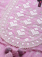 Ishin Cotton Women'S Embroidered A-Line Kurta Set With Trouser And Dupatta..