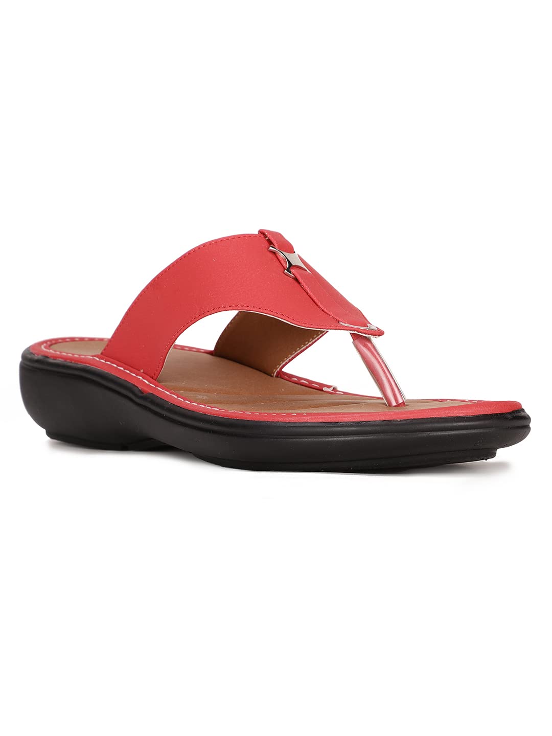 Bata Palm Womens Red Thongs  4 UK (6715105) 4