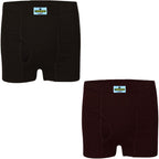 PRAKASAM COTTON Marlow Inner Elastic Pocket Trunks Combo (1X2) Pack