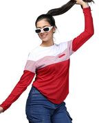 Noble Monk WomenS Round Neck Regular Fit T-Shirt | Full Sleeves | Casual Tshirt For Women