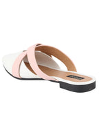 Shoetopia WomenS Flat Mules White