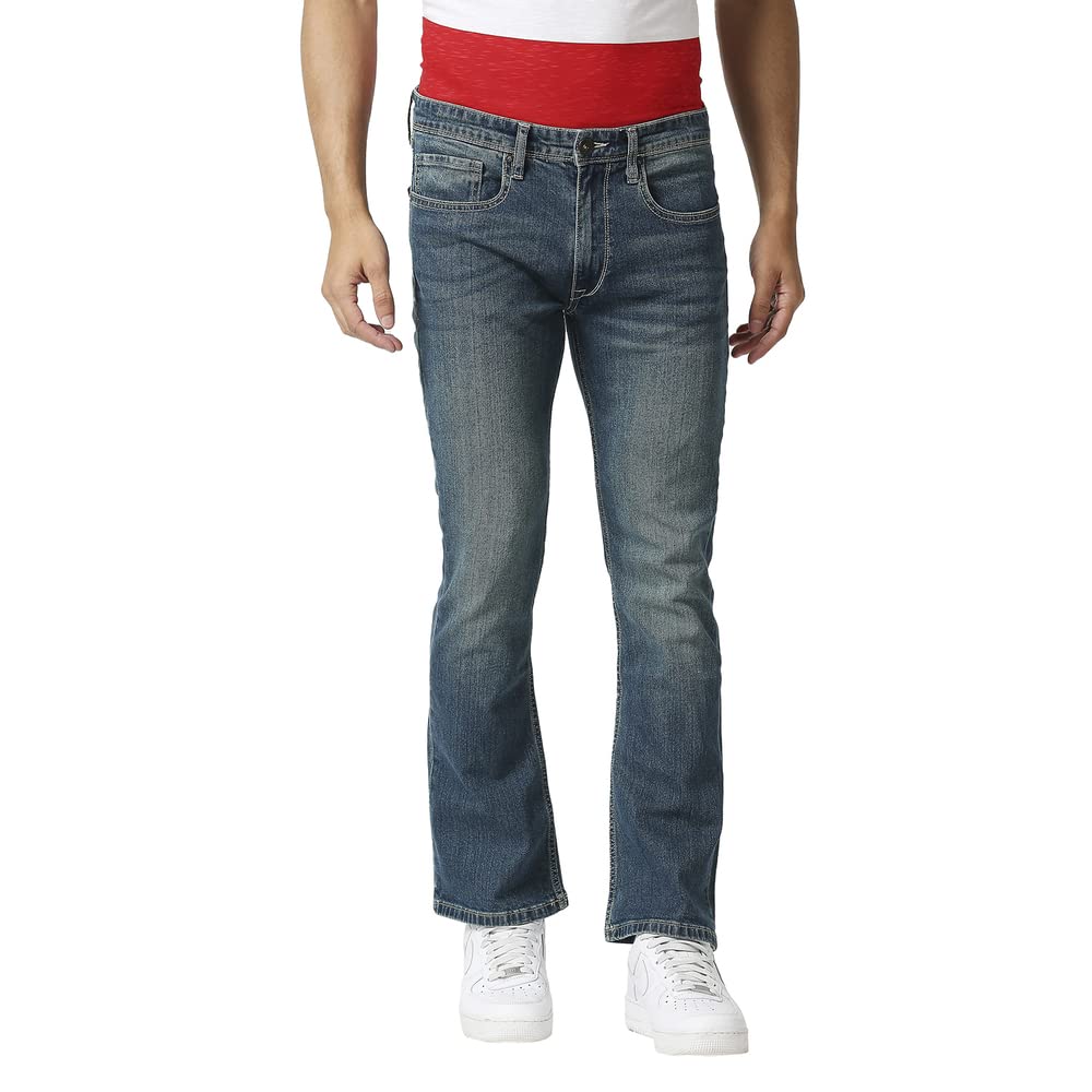 Pepe Jeans MenS Slimmid Rise Jeans (Pm206832S64_Green Used_38)
