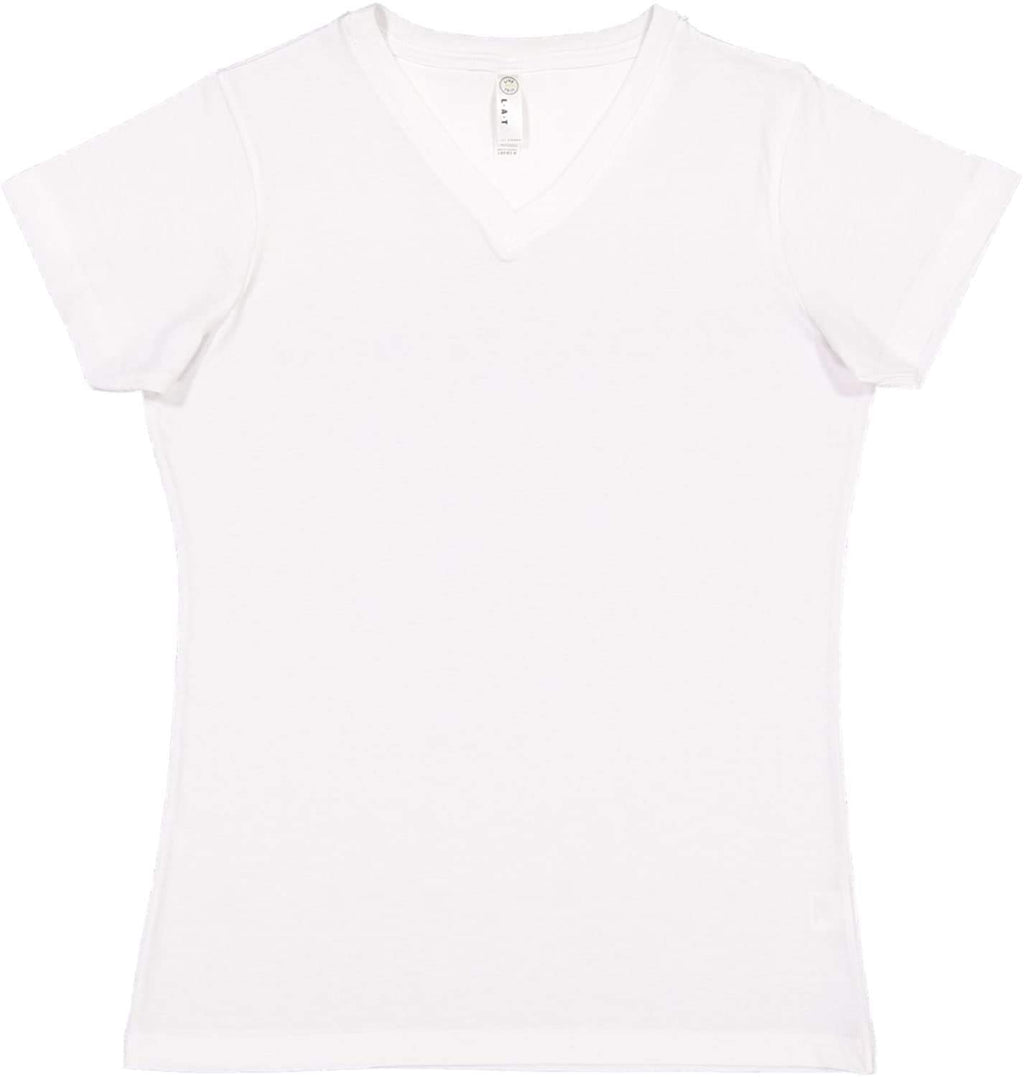 Ladies V-Neck Fine Jersey T-Shirt - BLAcK - S(D0102H7DM66)
