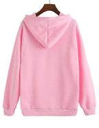 JUNEBERRY Cotton Hooded Sweatshirt for Women/Girls
