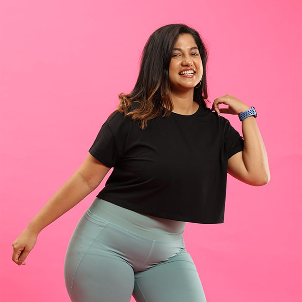 Women The Softest T-Shirt | Boxy Crop | 100% Cotton | Lightweight