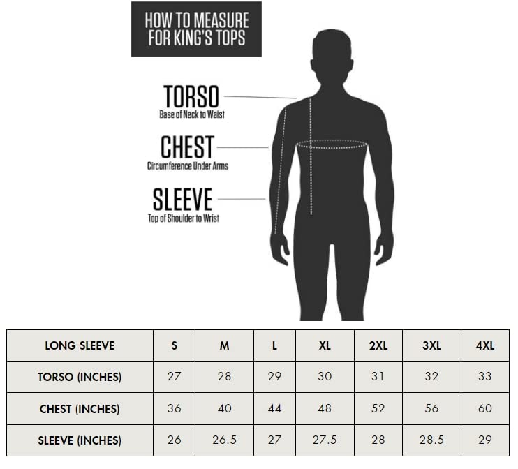 King's Camo Men's Standard King's Classic Long Sleeve Tee, Realtree Edge, Medium