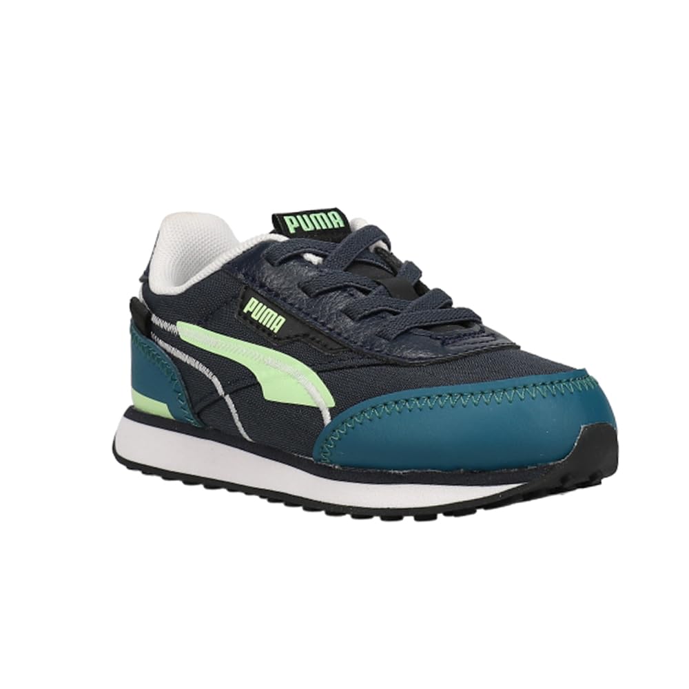 PUMA Future Rider Twofold AC (Toddler) Parisian Night/Puma Black/Blue Coral 4 Toddler M