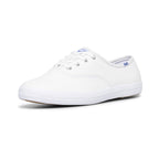 Keds Women's Champion Lace Up Sneaker, White Leather, 9.5