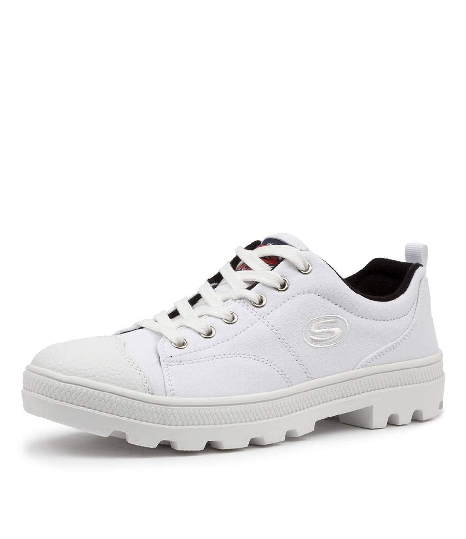Skechers womens Roadies-true Roots Sneaker, White, 9 US