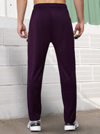 Tee Projekt Men Lycra Soild Track Pant,Mens Lycra Track Pant,Running Wear, Sports, Fancy Sports Jogger,Mens Sports Regular Fit