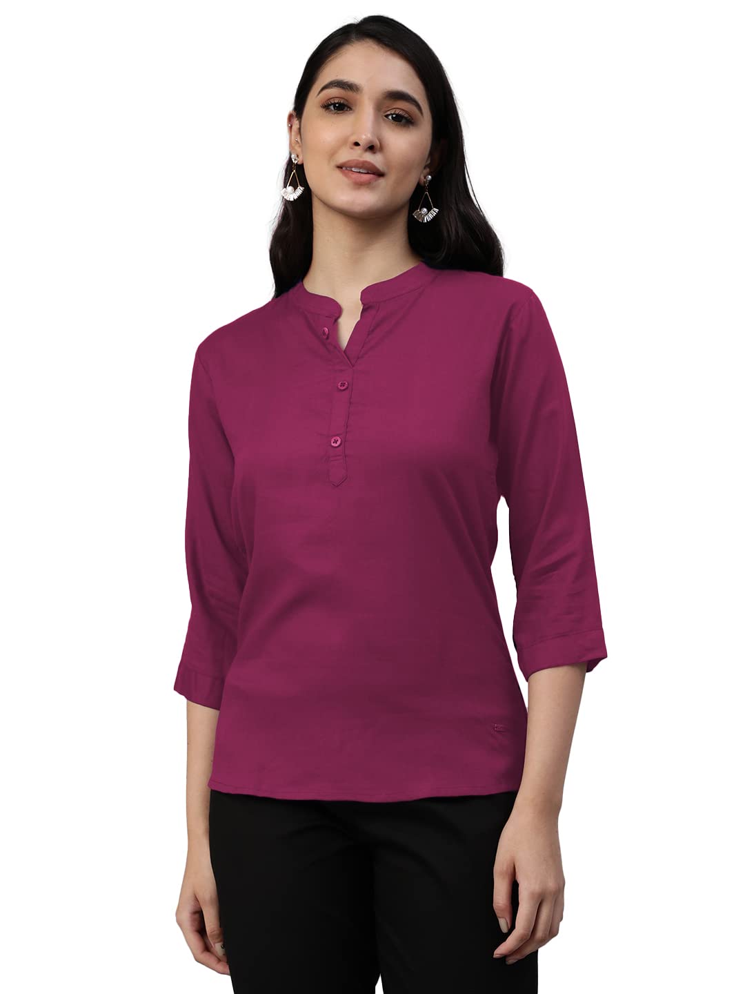 Lyra 430 Pure Rayon Woven Tunic For Women
