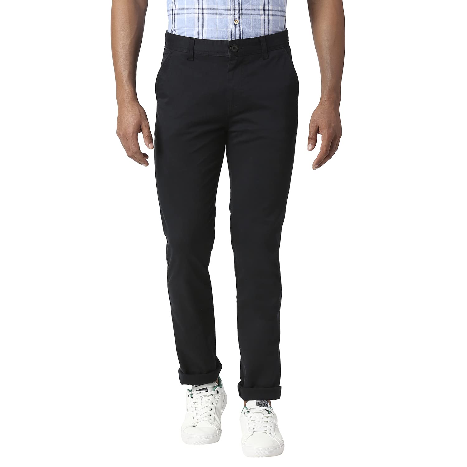 Pepe Jeans MenS Mid Rise Slim Fit Pants