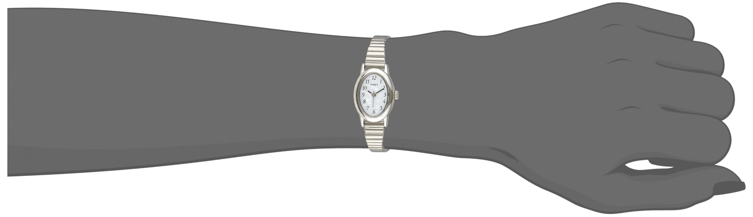 Timex Women's T21872 Cavatina Gold-Tone Stainless Steel Expansion Band Watch