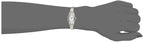 Timex Women's T21902 Cavatina Silver-Tone Stainless Steel Expansion Band Watch
