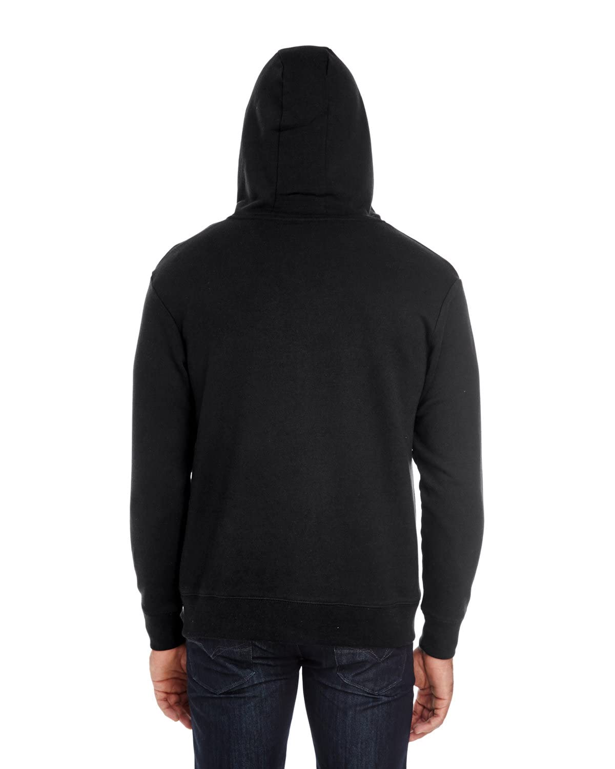 Unisex Triblend French Terry Full-Zip - BLAcK HEATHER - XS(D0102H7KVc8)